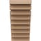 Ekena Millwork 8"W x 8"D x 16"H Wide Landon Rough Cedar Woodgrain TimberThane Corbel, Primed Tan CORUR08X08X16LANRCPR - alternate 3